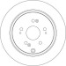 Bremsscheibe Honda T. Crv | DF7374 Bremsscheibe Honda T. Crv | DF7374