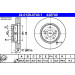 Bremsscheibe Lexus P. Is 05 | 24.0128-0740.1 Bremsscheibe Lexus P. Is 05 | 24.0128-0740.1