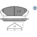 Bremsbelagsatz, Scheibenbremse | 025 244 5218/PD Bremsbelagsatz, Scheibenbremse | 025 244 5218/PD