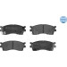 Bremsbelagsatz Kia P. Clarus/Rio/Shuma 1,3-2,0 16V 96-05 Mit Sensor | 025 238 7316/W Bremsbelagsatz Kia P. Clarus/Rio/Shuma 1,3-2,0 16V 96-05 Mit Sensor | 025 238 7316/W
