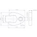 BGS Hahnenfußschlüssel | Antrieb Innenvierkant 12,5 mm (1/2"""") | SW 33 mm | 1759-33 BGS Hahnenfußschlüssel | Antrieb Innenvierkant 12,5 mm (1/2"""") | SW 33 mm | 1759-33