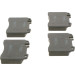 Bremsklötze | MERCEDES W124-Serie | 0 986 460 966 Bremsklötze | MERCEDES W124-Serie | 0 986 460 966