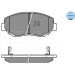 Bremsbelagsatz Honda P. Cr-V 02 | 025 238 6817