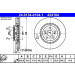 Bremsscheibe | 24.0134-0104.1 Bremsscheibe | 24.0134-0104.1