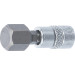 BGS Bit-Einsatz | Antrieb Innenvierkant 6,3 mm (1/4"""") | Innensechskant 12 mm | 2161-12 BGS Bit-Einsatz | Antrieb Innenvierkant 6,3 mm (1/4"""") | Innensechskant 12 mm | 2161-12