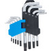 BGS Winkelschlüssel-Satz | kurz | T-Profil (für Torx) mit Bohrung T10 - T50 | 9-tlg | 809 BGS Winkelschlüssel-Satz | kurz | T-Profil (für Torx) mit Bohrung T10 - T50 | 9-tlg | 809