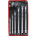BGS Doppel-Ratschen-Gelenkschlüssel-Satz | SW 8 - 19 mm | 10-tlg | 91541 BGS Doppel-Ratschen-Gelenkschlüssel-Satz | SW 8 - 19 mm | 10-tlg | 91541