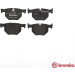 BREMBO Bremsklötze HA | BMW E60,E63 03 | P 06 033 BREMBO Bremsklötze HA | BMW E60,E63 03 | P 06 033