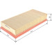 Luftfilter | VOLVO,FIAT,MITSUBISHI,LANCIA | 1457433535 Luftfilter | VOLVO,FIAT,MITSUBISHI,LANCIA | 1457433535