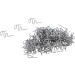 BGS Reparaturklammern-Satz | Wellenform | 0,8 mm | 100-tlg | 73353 BGS Reparaturklammern-Satz | Wellenform | 0,8 mm | 100-tlg | 73353