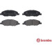 BREMBO Bremsklötze VA | NISSAN Cube, Mircra, Note, Tilda 03 | P 56 088