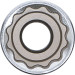 BGS Steckschlüssel-Einsatz Zwölfkant, tief | Antrieb Innenvierkant 12,5 mm (1/2"""") | SW 22 mm | 10687 BGS Steckschlüssel-Einsatz Zwölfkant, tief | Antrieb Innenvierkant 12,5 mm (1/2"""") | SW 22 mm | 10687