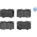 Bremsbelagsatz Toyota P. Landcruiser 4.2Tdi 98- Mit Sensor | 025 235 2415/W Bremsbelagsatz Toyota P. Landcruiser 4.2Tdi 98- Mit Sensor | 025 235 2415/W