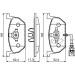 Bremsklötze | AUDI,SEAT,SKODA,VW | 0 986 494 721 Bremsklötze | AUDI,SEAT,SKODA,VW | 0 986 494 721