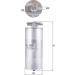 MAHLE Kraftstofffilter | KL 659 MAHLE Kraftstofffilter | KL 659