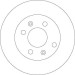Bremsscheibe Hyundai P. Getz 02 | DF4409 Bremsscheibe Hyundai P. Getz 02 | DF4409