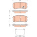 Bremsklötze HA | HYUNDAI i10,i20,i30,ix35,KIA 07 | GDB3474 Bremsklötze HA | HYUNDAI i10,i20,i30,ix35,KIA 07 | GDB3474