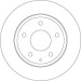 Bremsscheibe Mazda T. 3 1,5-2,0/2,2D 13-beschichtet | DF6659 Bremsscheibe Mazda T. 3 1,5-2,0/2,2D 13-beschichtet | DF6659