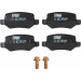 Bremsklötze HA | MERCEDES W168,W169,W245,W414 97 | GDB1481 Bremsklötze HA | MERCEDES W168,W169,W245,W414 97 | GDB1481