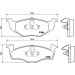 BREMBO Bremsklötze VA | SEAT Arosa SKODA VW Fox 97-14 | P 85 025 BREMBO Bremsklötze VA | SEAT Arosa SKODA VW Fox 97-14 | P 85 025