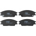 Bremsbelagsatz Hyundai P. Accent/P | GDB893 Bremsbelagsatz Hyundai P. Accent/P | GDB893