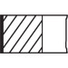 MAHLE Kolbenringsatz 011 54 N1