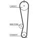Zahnriemensatz | Daihatsu Cuore, Charade 98 | K015591XS Zahnriemensatz | Daihatsu Cuore, Charade 98 | K015591XS