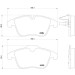 BREMBO Bremsklötze VA | CITROËN C5 III (RD_) | P 61 106 BREMBO Bremsklötze VA | CITROËN C5 III (RD_) | P 61 106