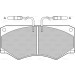 VALEO Bremsbeläge 598613