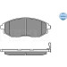 Bremsbelagsatz Chevrolet P. Epica 06- Mit Sensor | 025 248 6417/W Bremsbelagsatz Chevrolet P. Epica 06- Mit Sensor | 025 248 6417/W