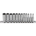 BGS Steckschlüssel-Einsatz-Satz Zwölfkant, tief | Antrieb Innenvierkant 6,3 mm (1/4") | Zollgrößen | 12-tlg. BGS Steckschlüssel-Einsatz-Satz Zwölfkant, tief | Antrieb Innenvierkant 6,3 mm (1/4") | Zollgrößen | 12-tlg.