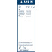 BOSCH | Heckscheibenwischer A325H | AUDI A3 Sportback 04-13 | 3397016117