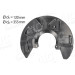 BREMSANKERBLECH V R VERZINKT D:308MM | VW TRANSPORTER T5 10,09-3,15 | 56166