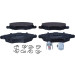 Bremsbelagsatz Peugeot S. 206/306 | 19-0556 Bremsbelagsatz Peugeot S. 206/306 | 19-0556