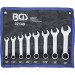 BGS Maul-Ringschlüssel-Satz | extra kurz | Zollgrößen | SW 3/8"""" - 7/8"""" | 8-tlg | 32140 BGS Maul-Ringschlüssel-Satz | extra kurz | Zollgrößen | SW 3/8"""" - 7/8"""" | 8-tlg | 32140
