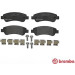 BREMBO Bremsklötze HA | CITROEN Jumper PEUGEOT Boxer 05 | P 61 091 BREMBO Bremsklötze HA | CITROEN Jumper PEUGEOT Boxer 05 | P 61 091