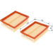 Luftfilter | SEAT,VW | 1457433539 Luftfilter | SEAT,VW | 1457433539