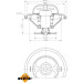 Thermostat, Kühlmittel | 725070 Thermostat, Kühlmittel | 725070