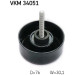 Umlenkrolle Multi-V | FORD Fiesta V,Mondeo III,Transit | VKM 34051 Umlenkrolle Multi-V | FORD Fiesta V,Mondeo III,Transit | VKM 34051