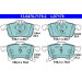 Bremsbelagsatz Opel P. Adam/Astra/Combo/Corsa/Meriva/Zafira 04- Keramik | 13.0470-7179.2 Bremsbelagsatz Opel P. Adam/Astra/Combo/Corsa/Meriva/Zafira 04- Keramik | 13.0470-7179.2