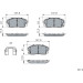Bremsklötze | HYUNDAI 140i KIA 11 | 0 986 494 905 Bremsklötze | HYUNDAI 140i KIA 11 | 0 986 494 905