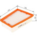 Luftfilter | RENAULT Megane | F 026 400 229 Luftfilter | RENAULT Megane | F 026 400 229
