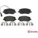 BREMBO Bremsklötze VA | FIAT Croma 05-11 | P 23 100