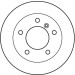 Bremsscheibe Db T. Sprinter # TRW SINGLE DF4088S