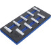 BGS Werkstattwageneinlage 1/3: Steckschlüssel-Einsätze Sechskant | 12,5 mm (1/2"""") | 10-24 mm | tief | 9-tlg | 4057 BGS Werkstattwageneinlage 1/3: Steckschlüssel-Einsätze Sechskant | 12,5 mm (1/2"""") | 10-24 mm | tief | 9-tlg | 4057