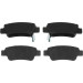 Bremsklötze HA | HONDA CR-V 06 | GDB3446 Bremsklötze HA | HONDA CR-V 06 | GDB3446