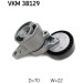 Multi-V-Spannrolle | MERCEDES-BENZ | VKM 38129 Multi-V-Spannrolle | MERCEDES-BENZ | VKM 38129