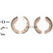 Bremsbacken Toyota Avensis -01 | 91053400 Bremsbacken Toyota Avensis -01 | 91053400