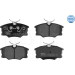 Bremsbelagsatz Opel P. Corsa B 1.4/1.7D 93-00 | 025 235 4616 Bremsbelagsatz Opel P. Corsa B 1.4/1.7D 93-00 | 025 235 4616