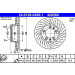 Bremsscheibe Porsche P. Boxster/Cayman 2.7 12-Pr | 24.0128-0260.1 Bremsscheibe Porsche P. Boxster/Cayman 2.7 12-Pr | 24.0128-0260.1